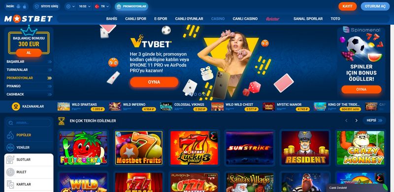 Hodnocení, aplikace a přihlášení Mostbet Online Casino Cz